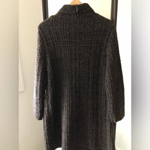 Eileen Fisher wool sweater coat